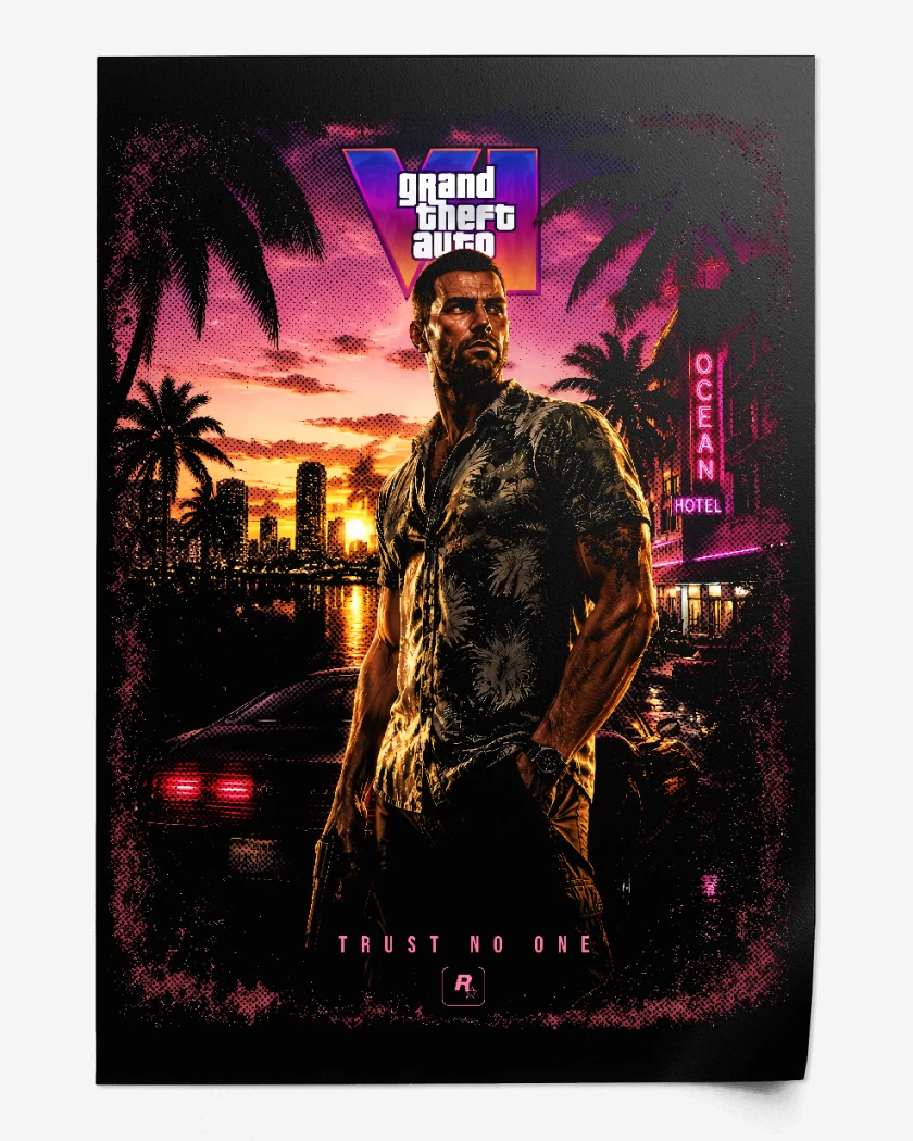 Print GTA 6 Jason