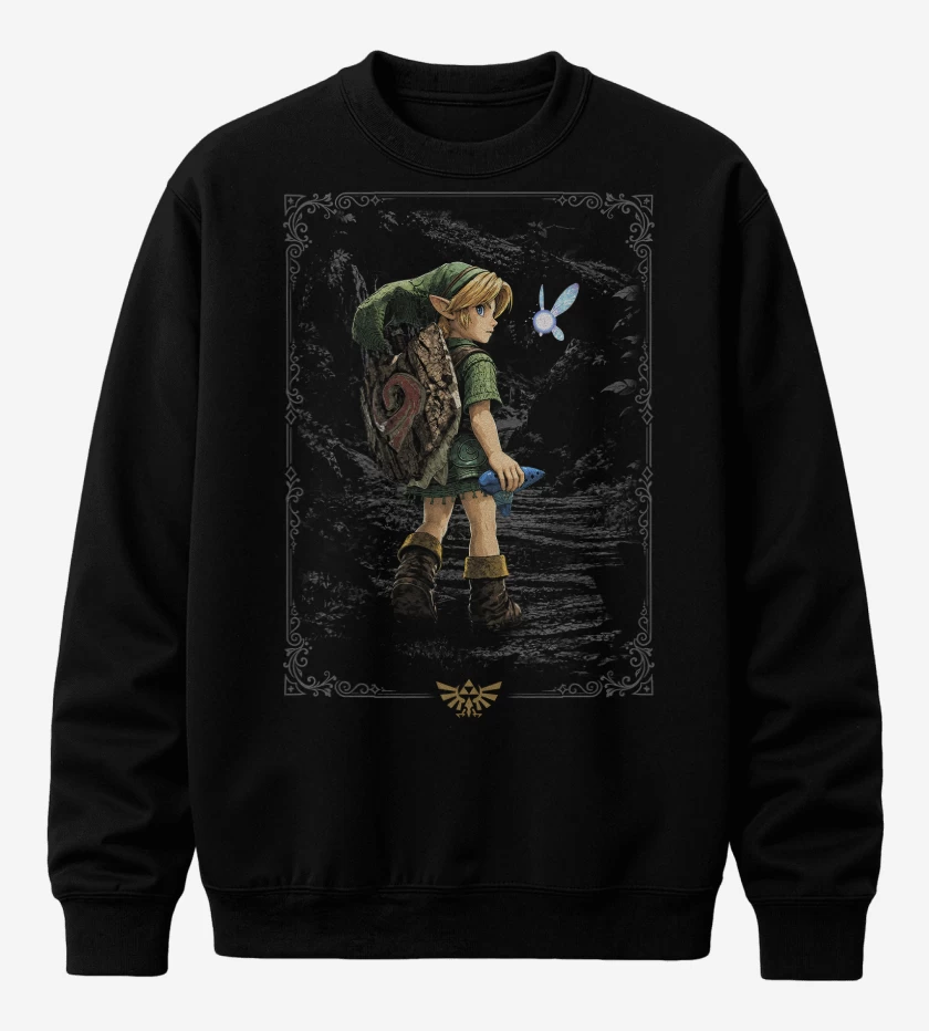 Poleron polo Young link ocarina switch 2