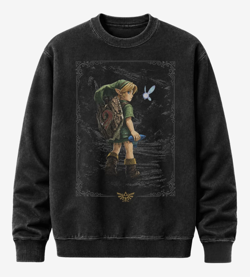 Poleron Polo Acid Wash Young link ocarina switch 2