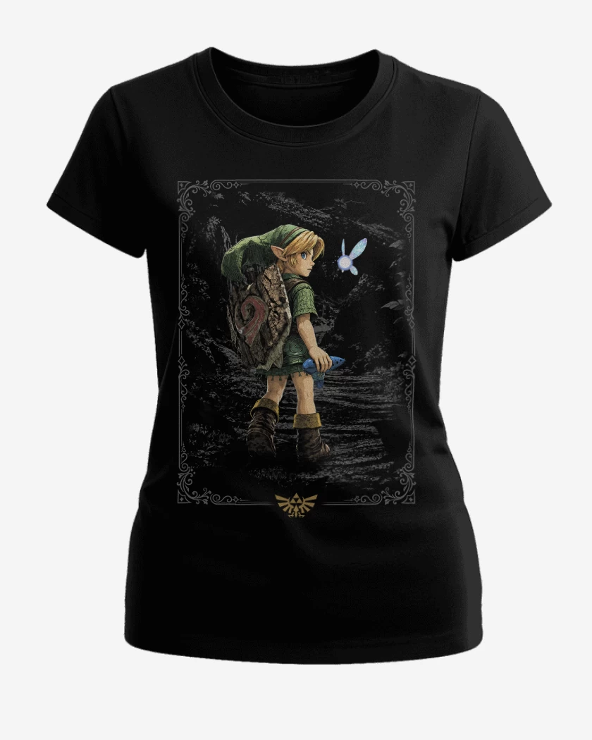 Polera de Mujer Young link ocarina switch 2