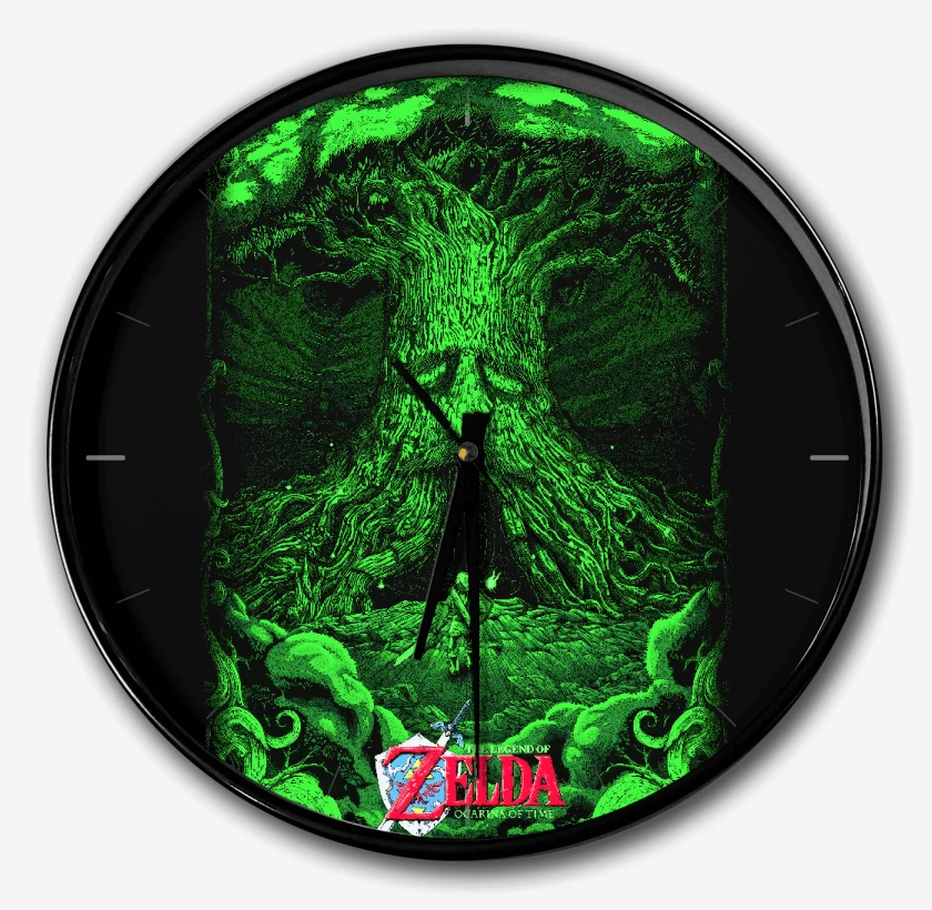Reloj Negro de Zelda ocarina