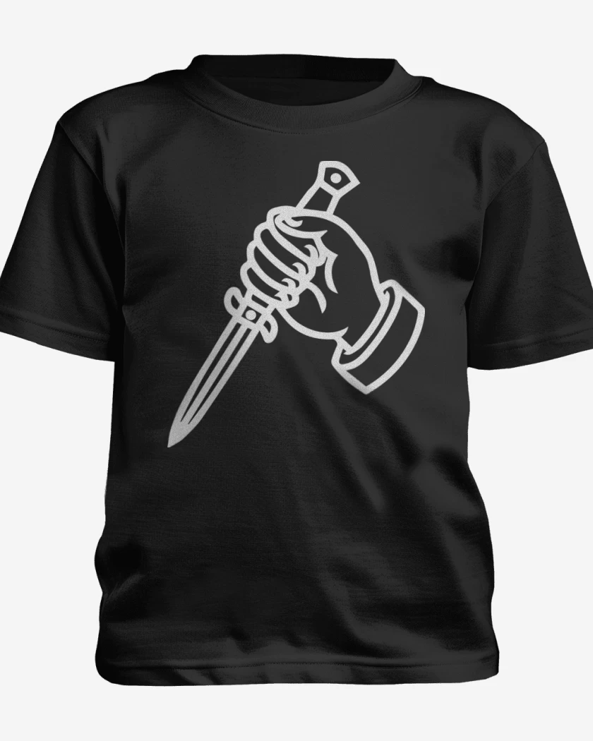 Polera de niño Negro de Puñal