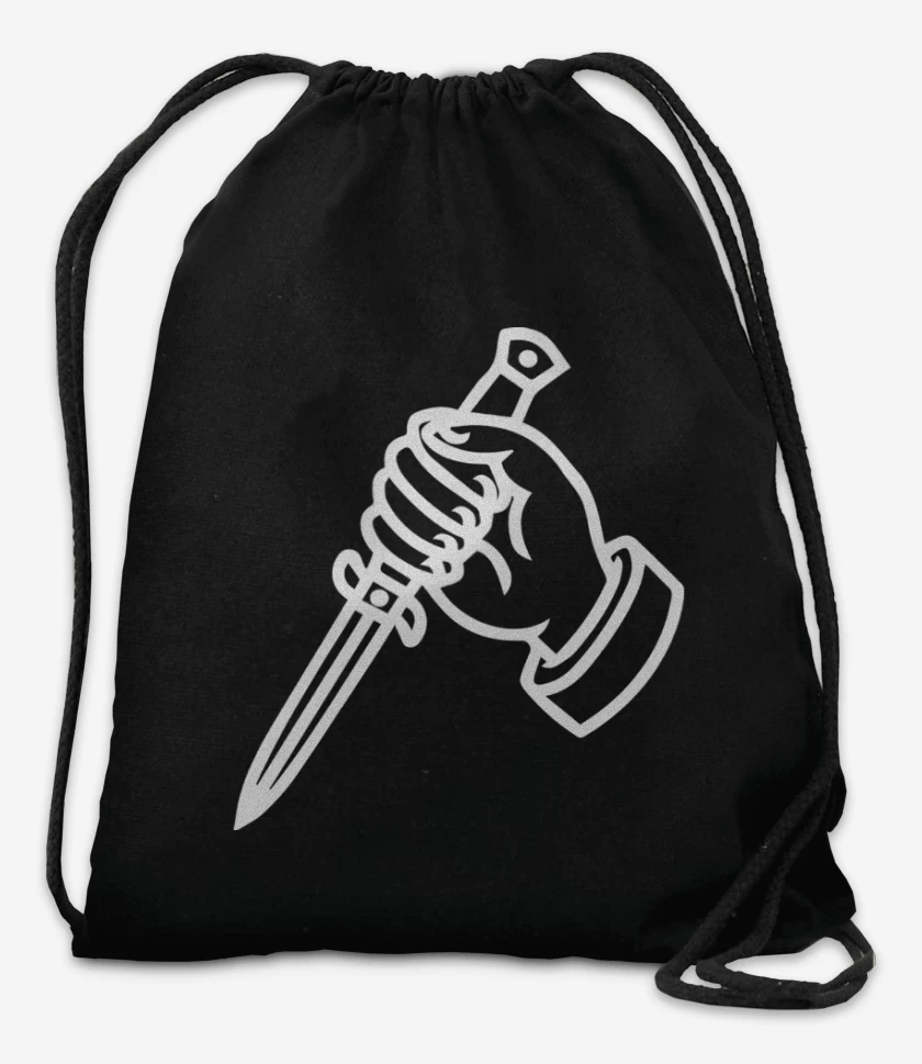 Mochila Negro de Puñal