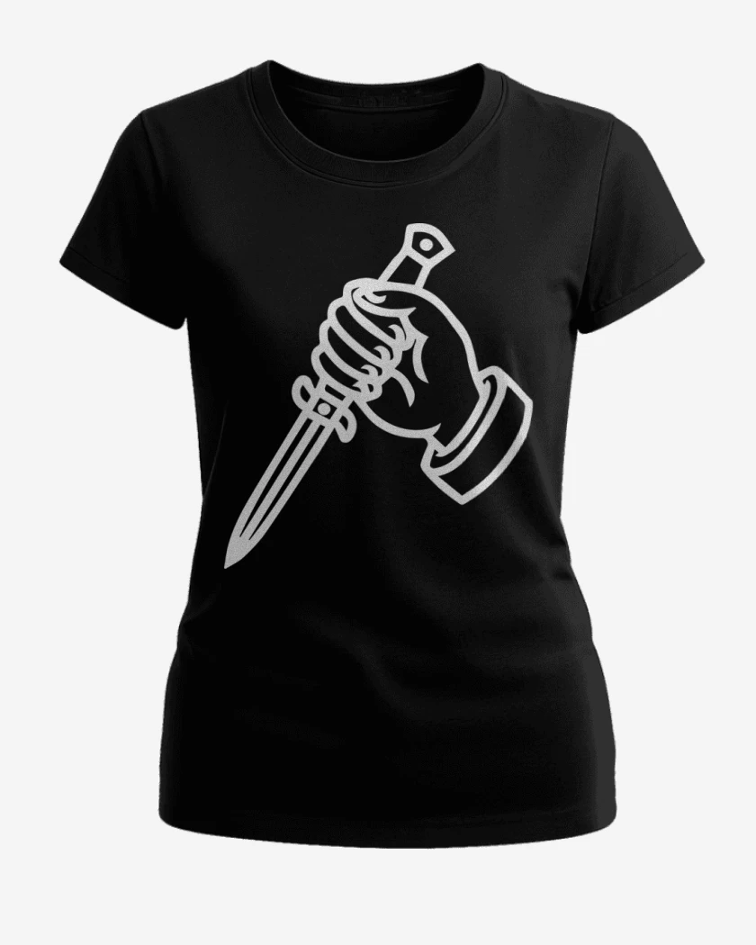 Polera de Mujer Negro de Puñal