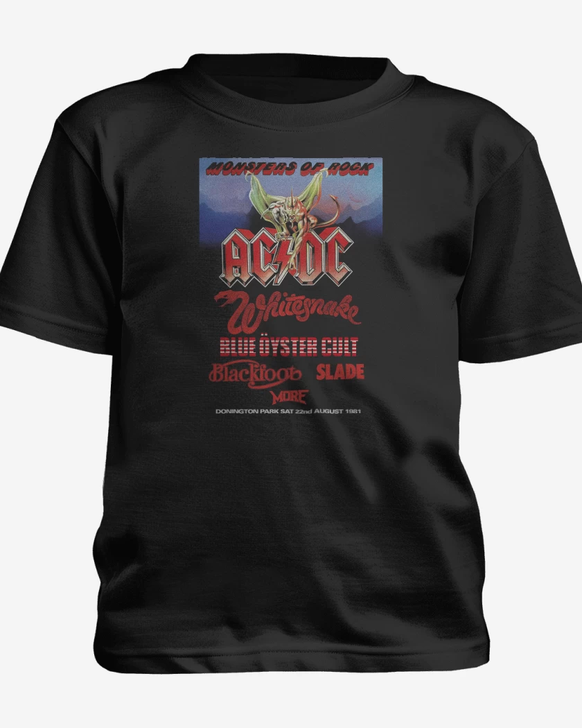 Polera de niño Monster of Rock