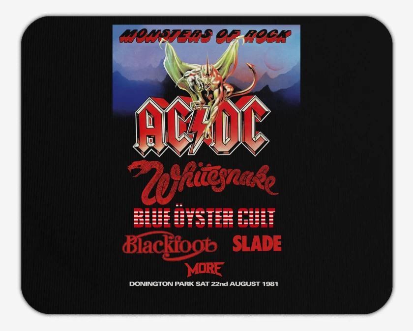 Mousepad Monster of Rock