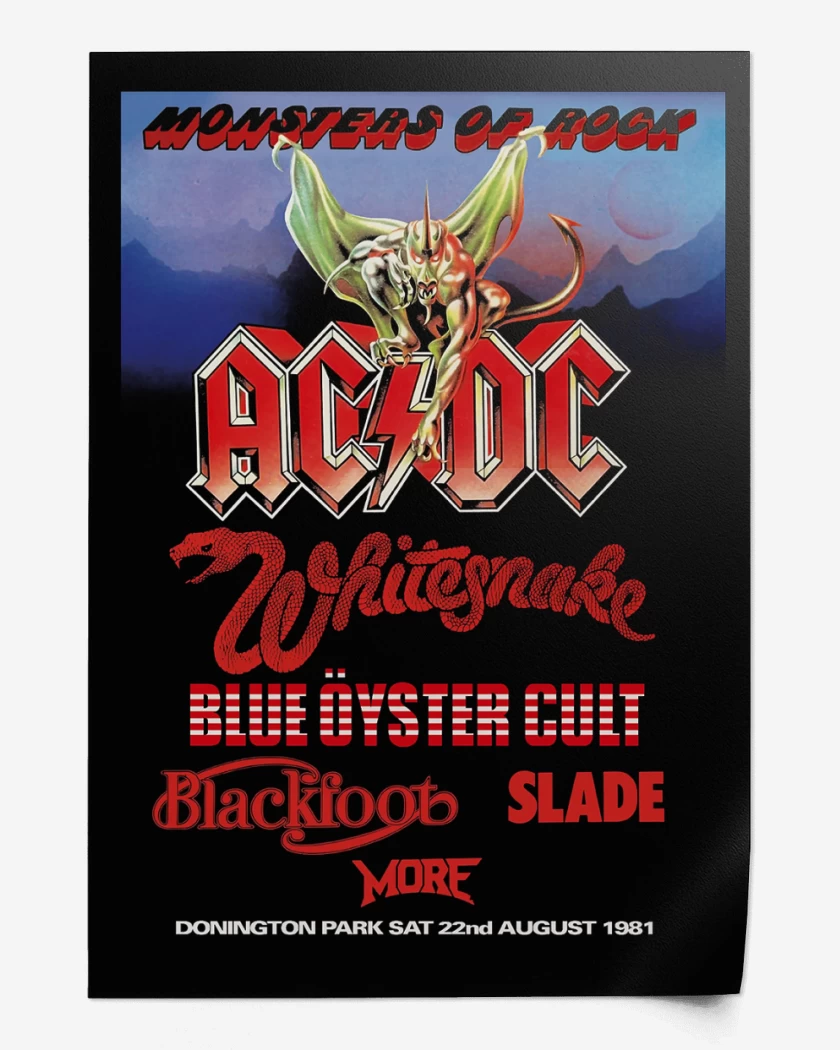 Print Monster of Rock