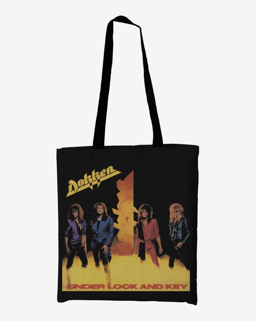 Totebag Dokken Under Lock and Key