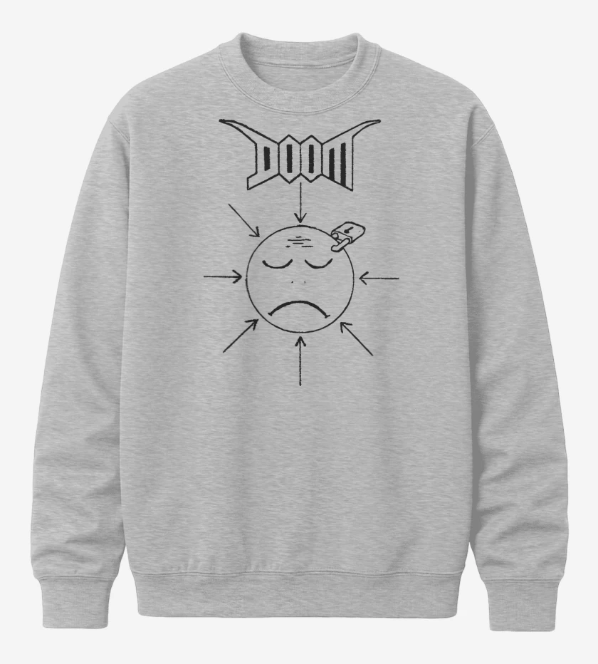 Poleron polo Doom Unhappy