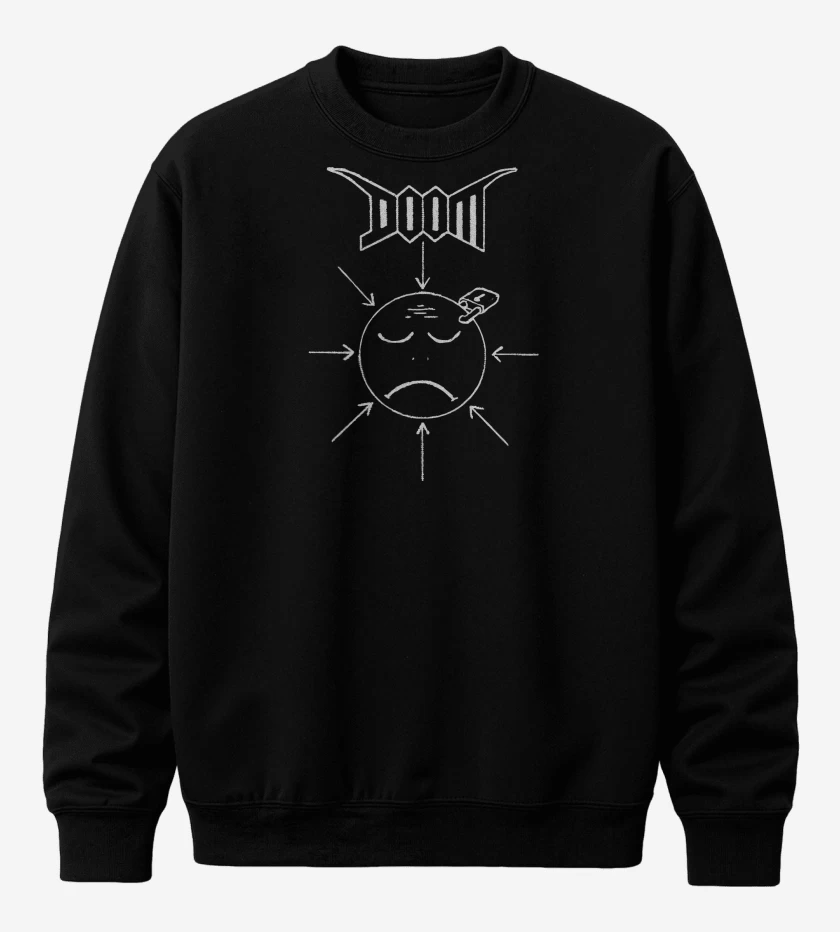 Poleron polo Doom Unhappy B