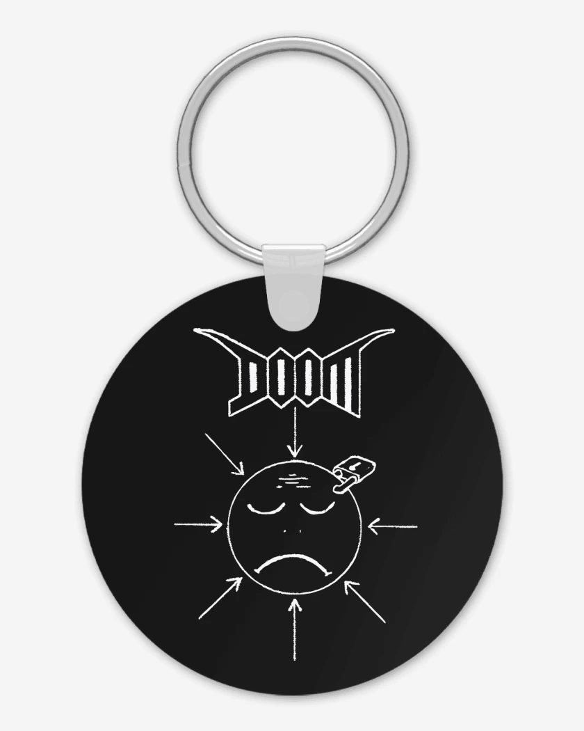 Llavero Doom Unhappy B