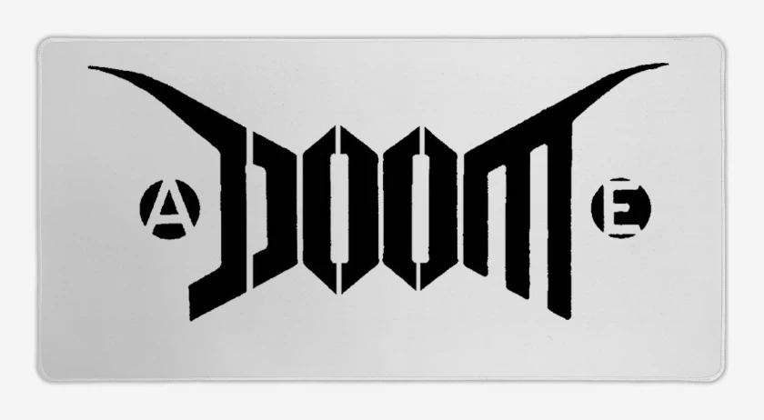 Mouse pad Gamer Doom Logo I