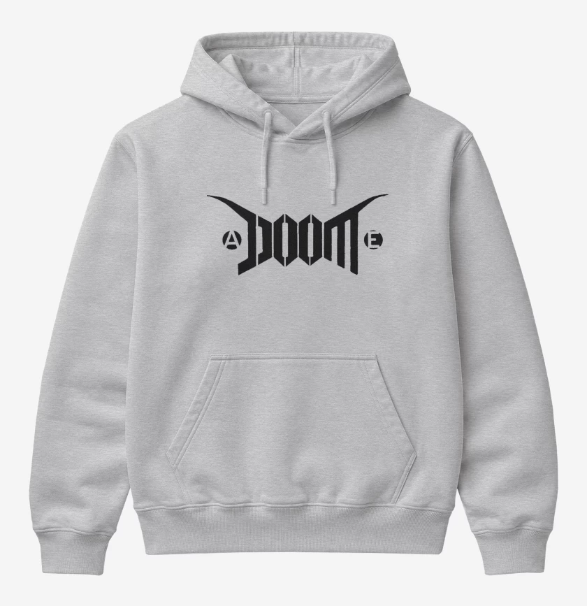 Poleron Canguro básico Doom Logo I