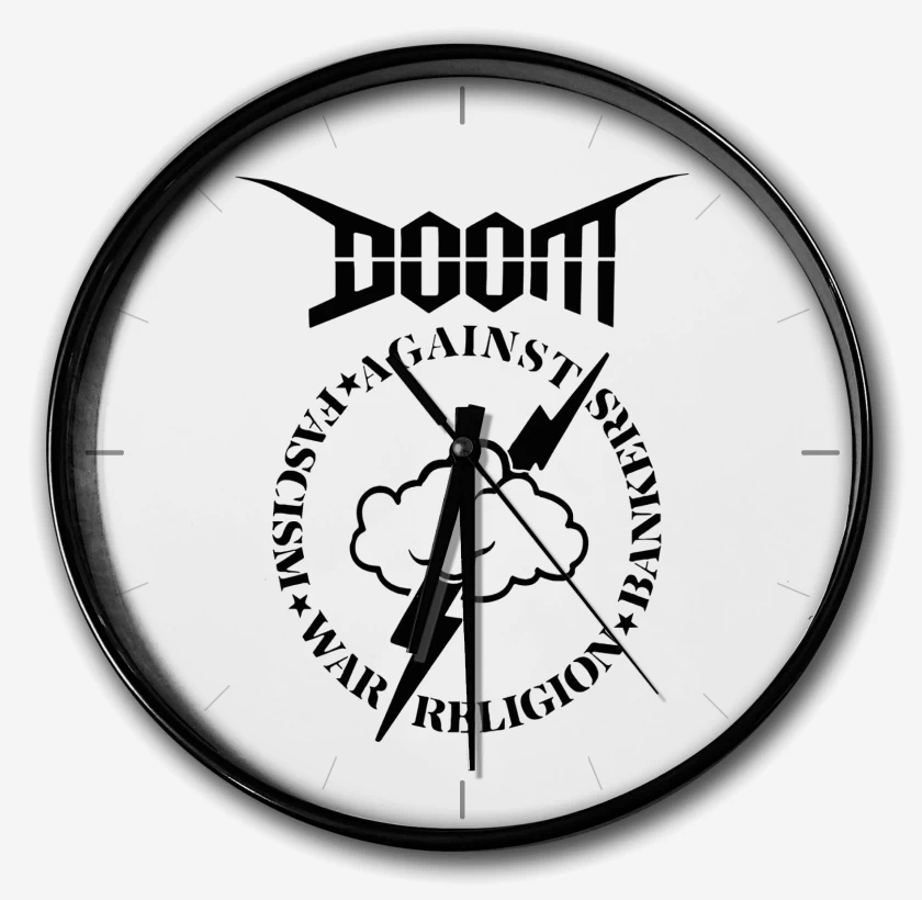 Reloj Blanco de Doom Against