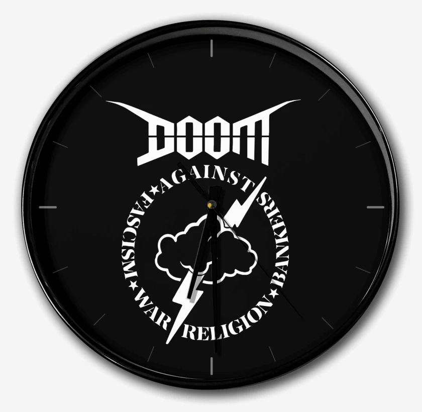 Reloj Negro de Doom Against B