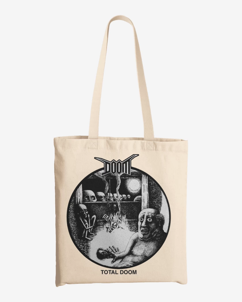 Totebag Blanco de Doom Total Doom N