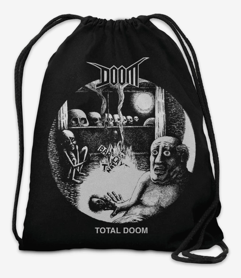 Mochila Negro de Doom Total Doom