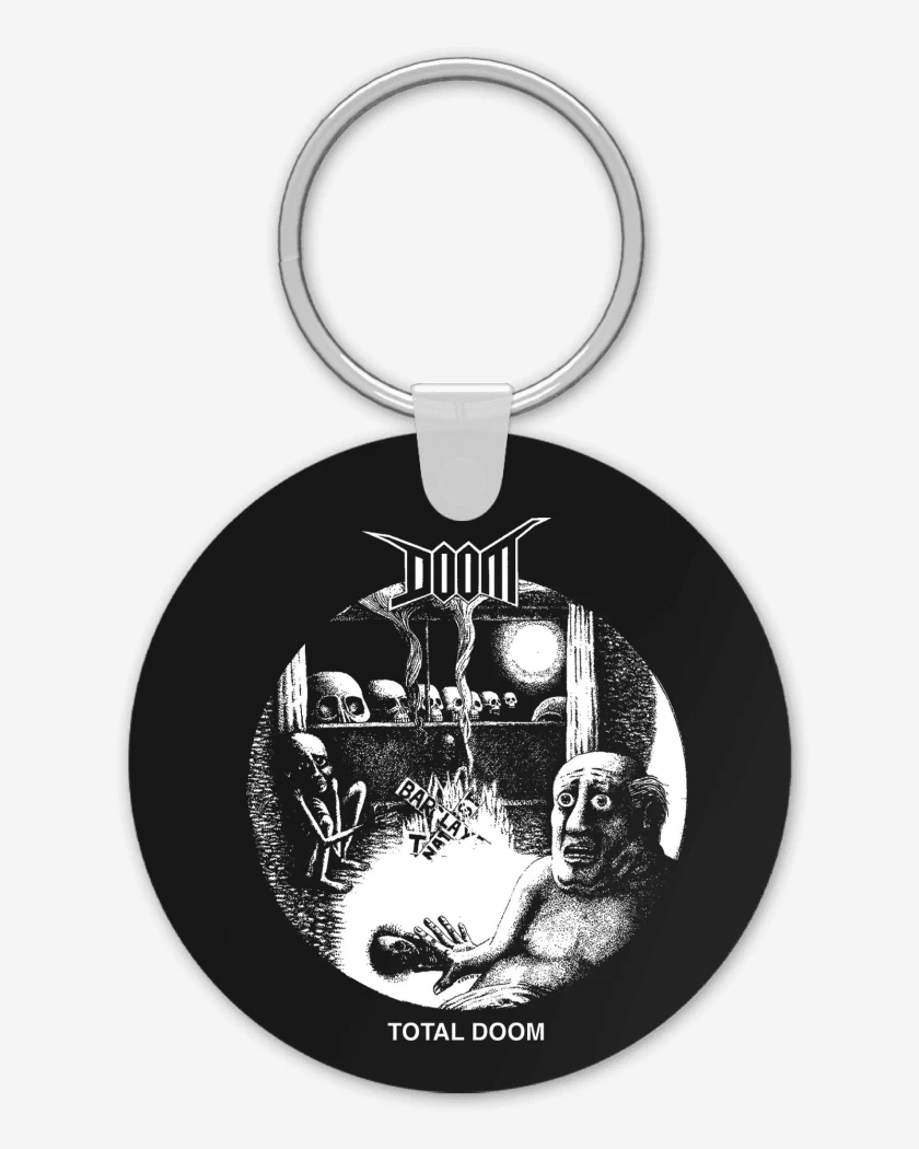 Llavero Negro de Doom Total Doom