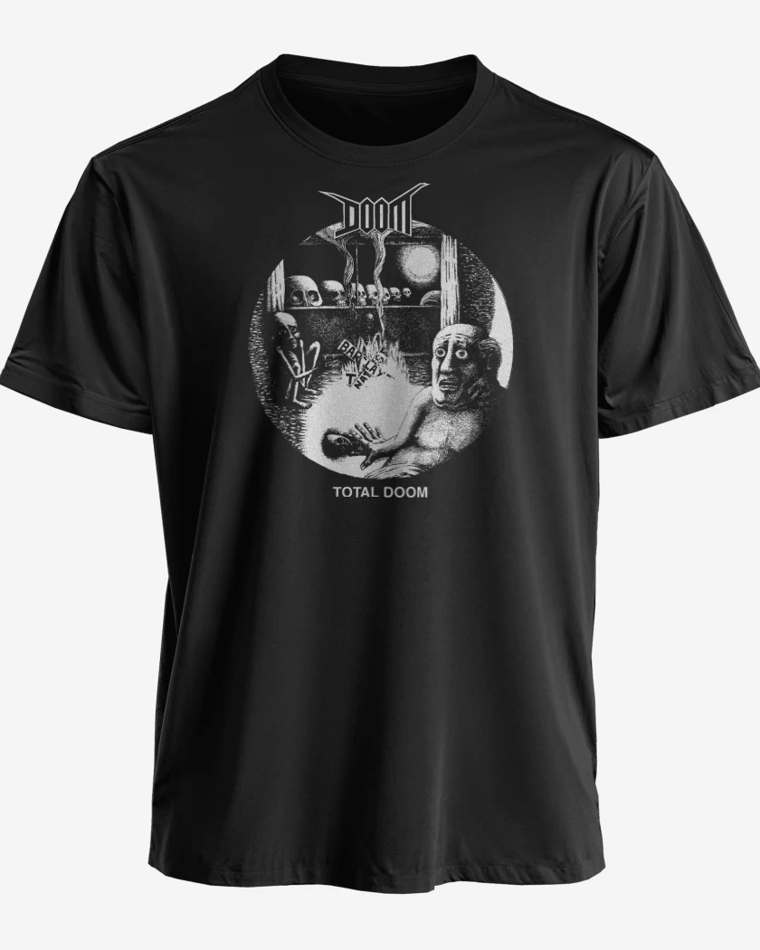 Polera premium Negro de Doom Total Doom