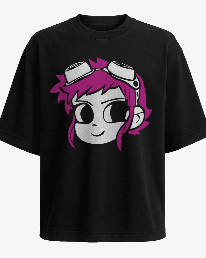Polera Oversize Negro de Ramona Flores