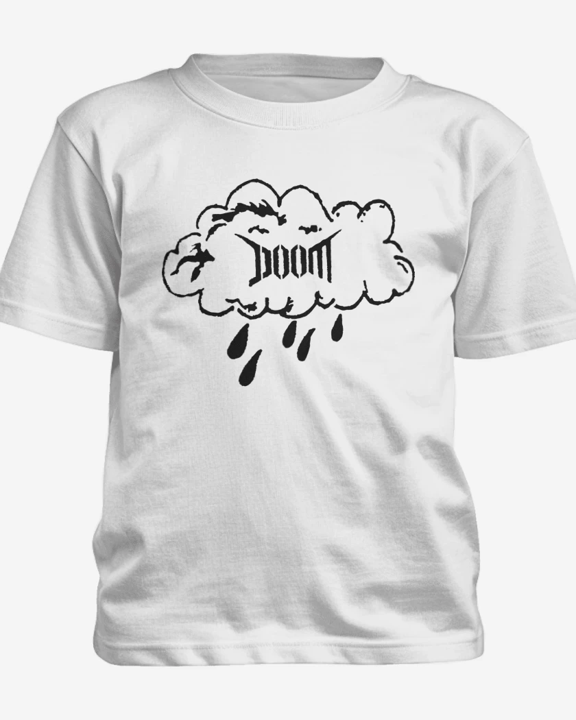 Polera de niño Blanco de Doom Nube N