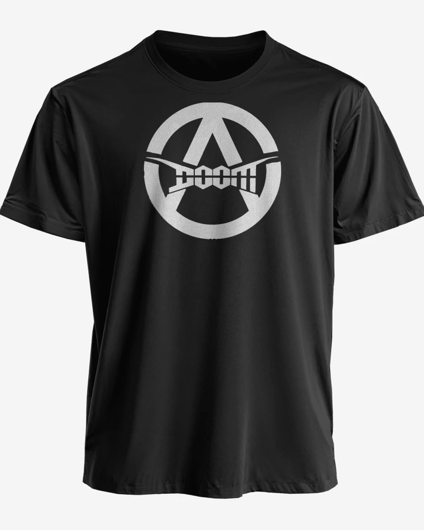 Polera premium Negro de Doom A