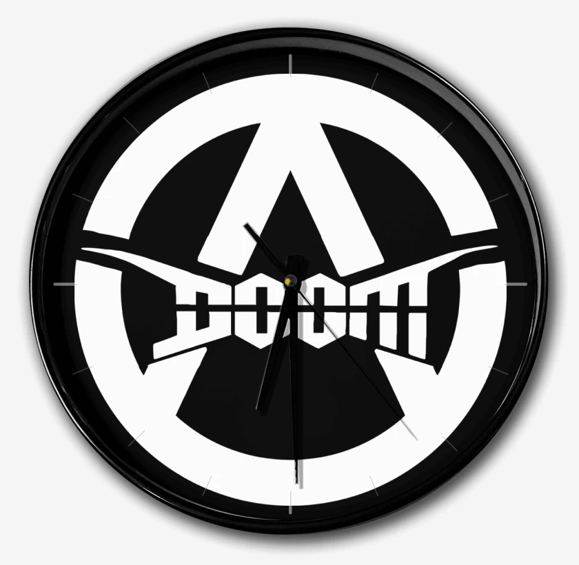 Reloj Negro de Doom A