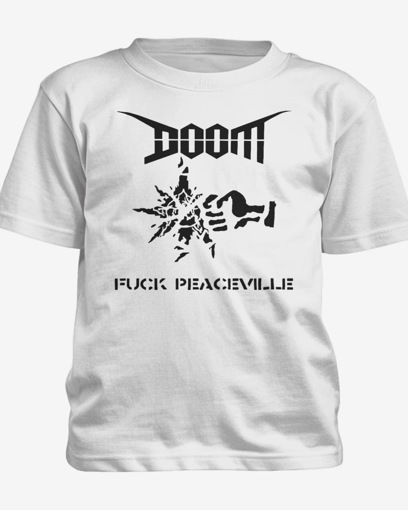 Polera de niño Doom Fuck Peaceville N