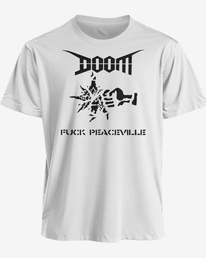 Polera Doom Fuck Peaceville N
