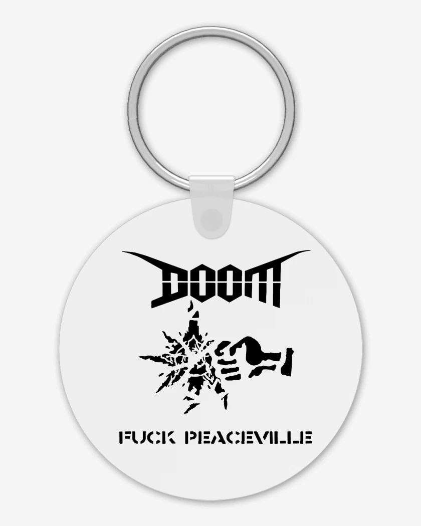 Llavero Doom Fuck Peaceville N