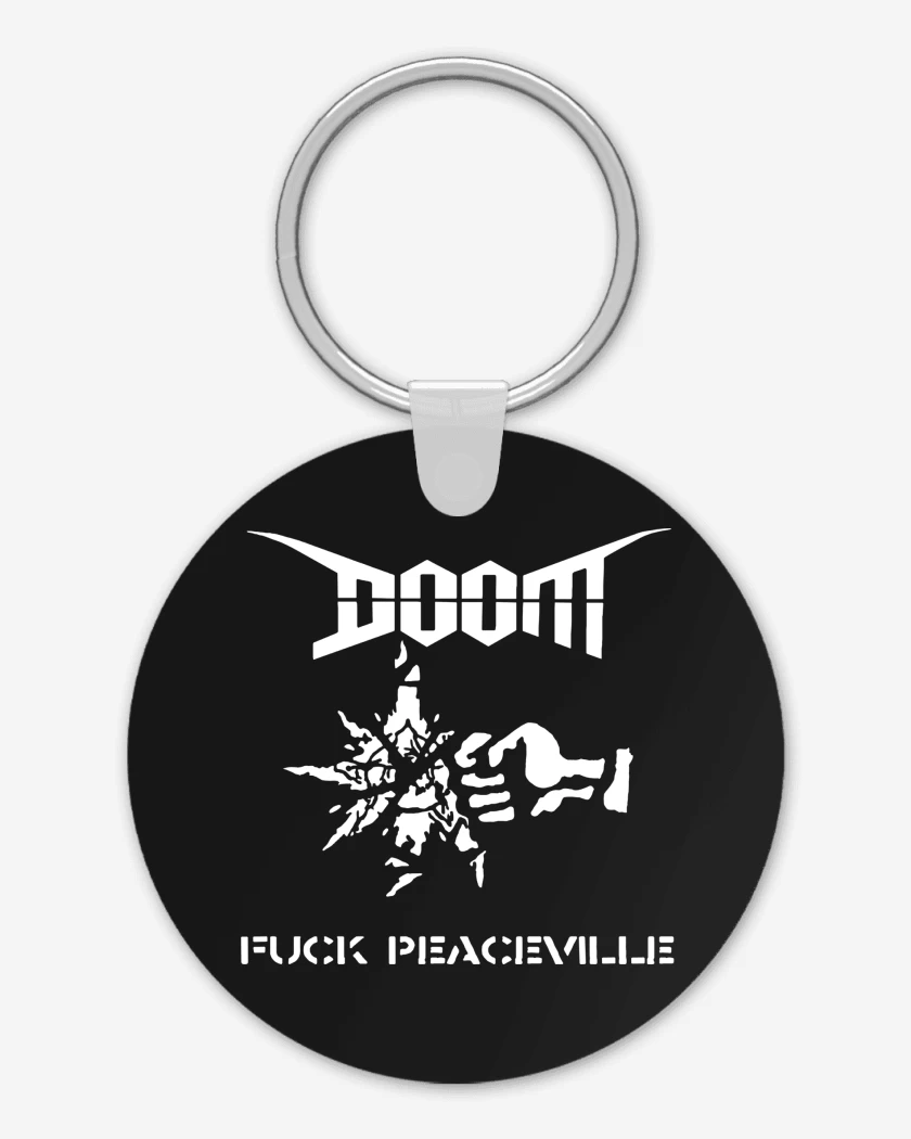 Llavero Doom Fuck Peaceville