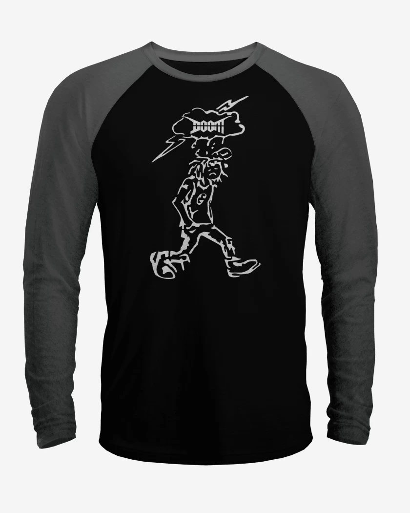 Polera Raglan Doom Crust