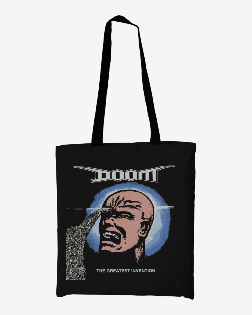 Totebag Doom The Greatest Invention