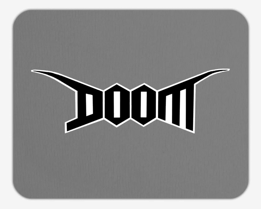 Mousepad Doom Logo