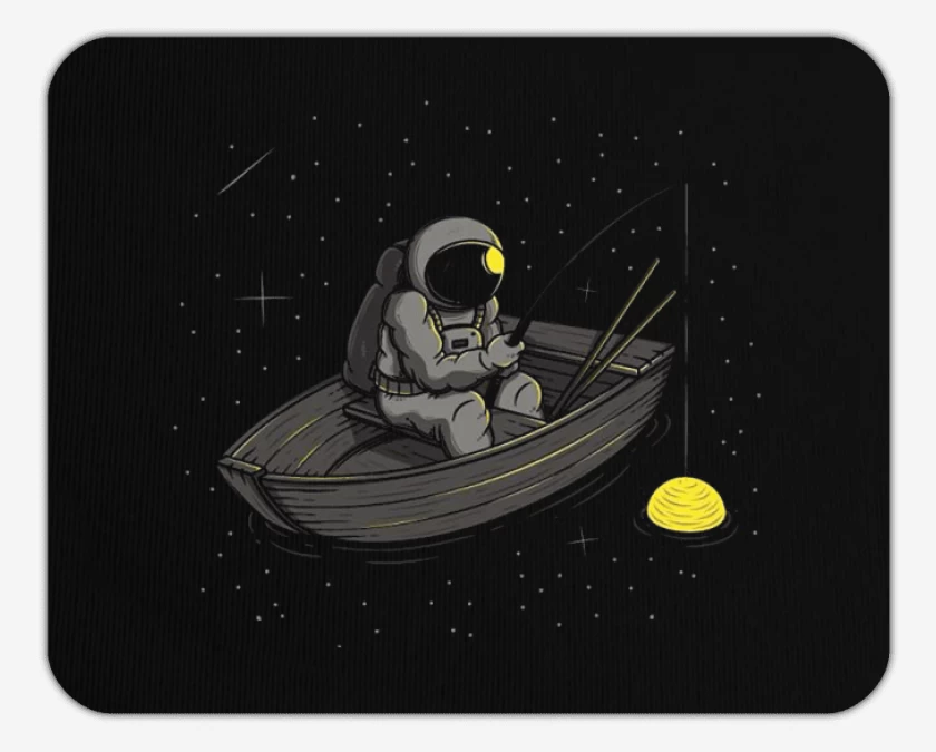 Mousepad Astronauta pescando