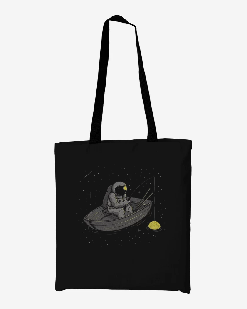 Totebag Astronauta pescando