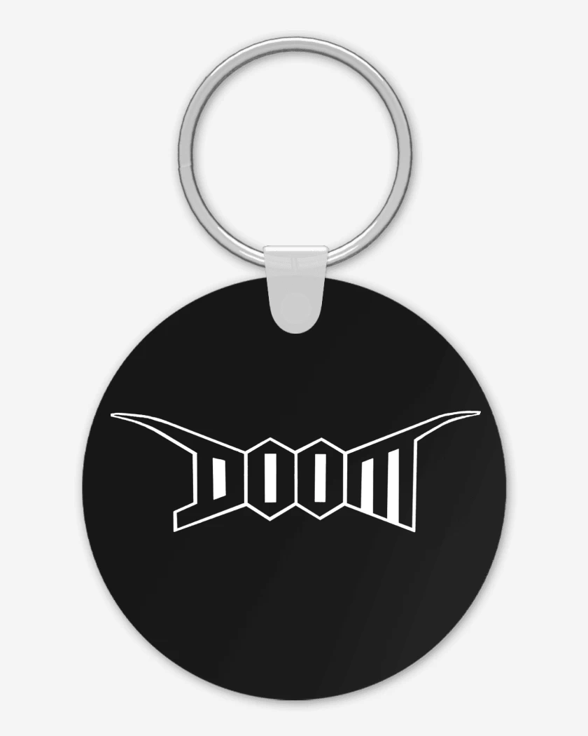 Llavero Doom Logo B