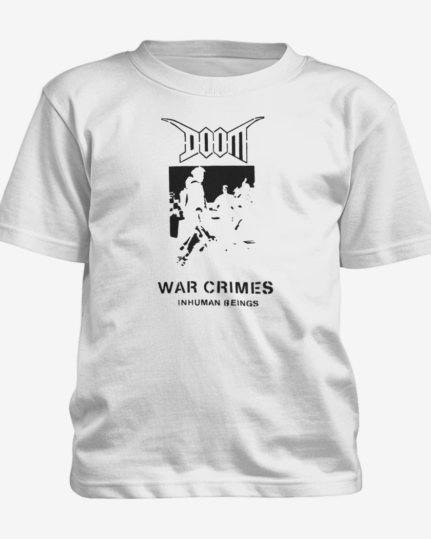 Polera de niño Doom War Crimes N