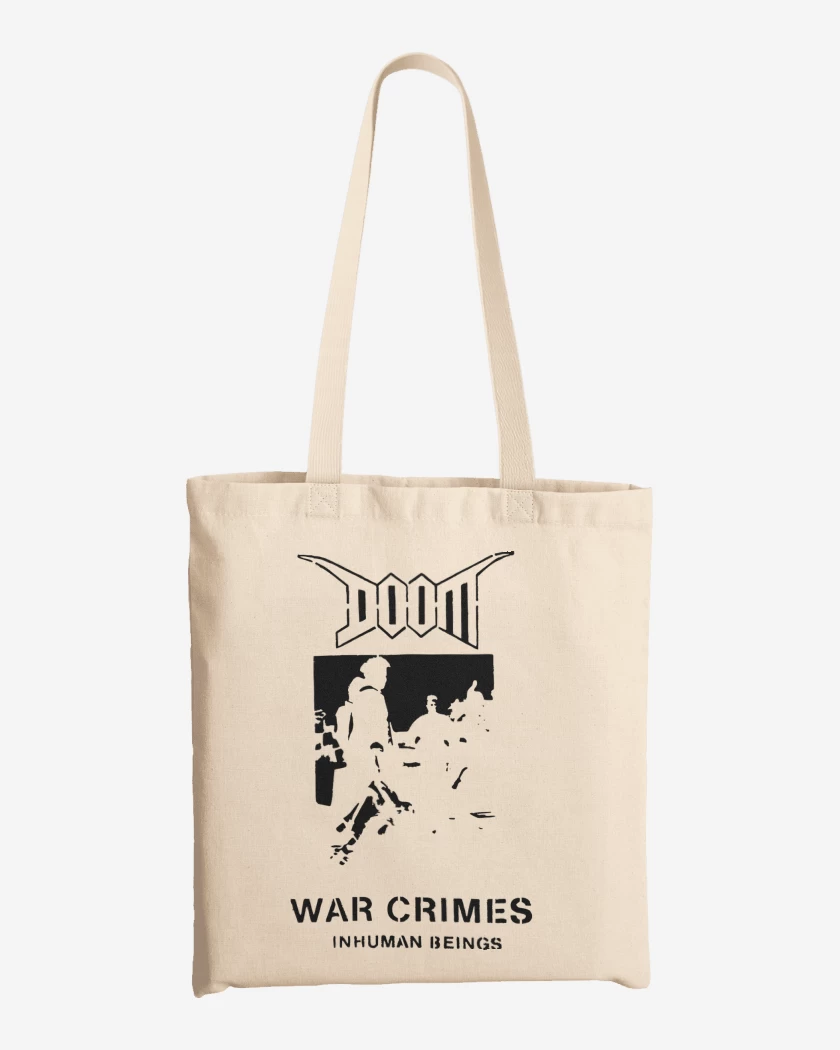 Totebag Doom War Crimes N