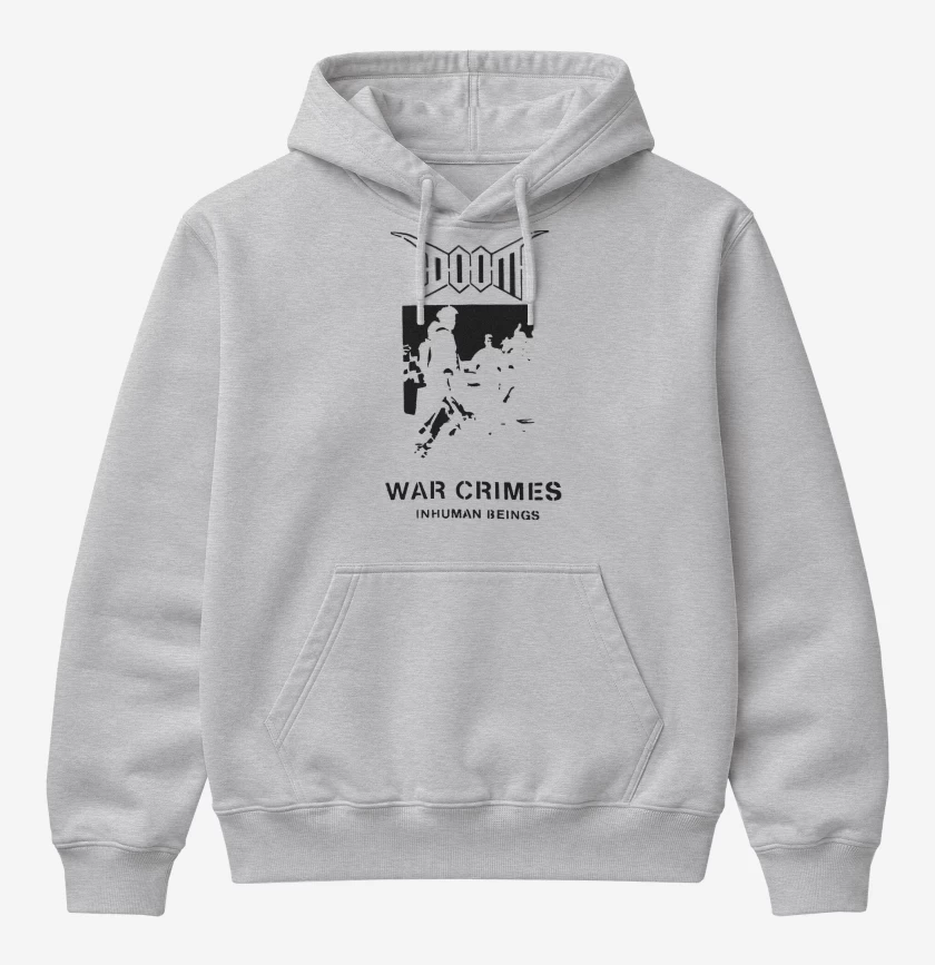 Poleron Canguro básico Doom War Crimes N