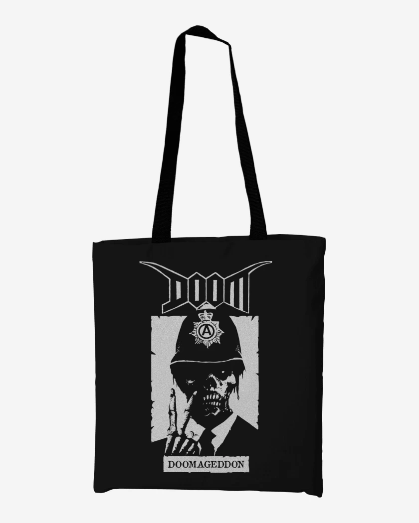 Totebag Negro de Doom Doomageddon