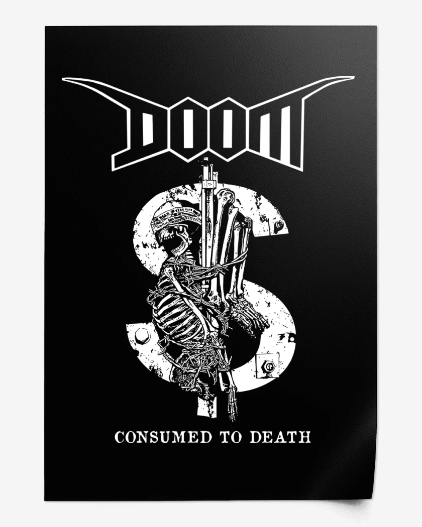 Print Doom Consumed to Death