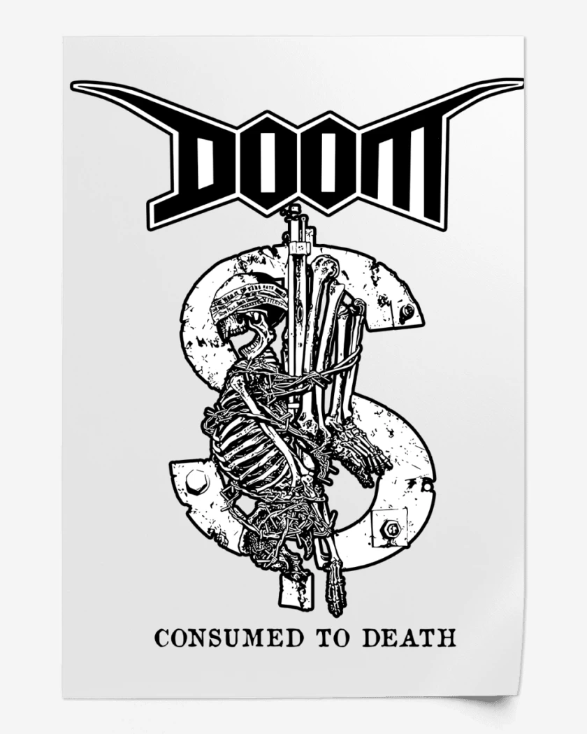 Print Doom Consumed to Death B
