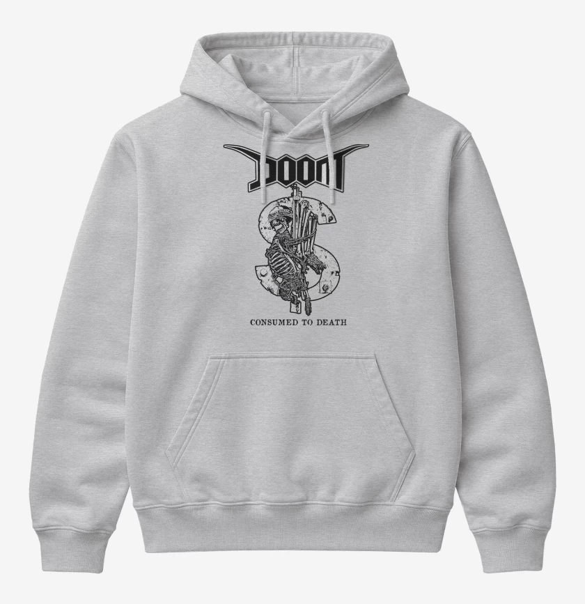 Poleron Canguro básico Doom Consumed to Death B