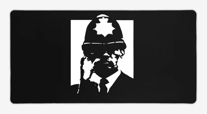 Mouse pad Gamer Doom Police Bastard