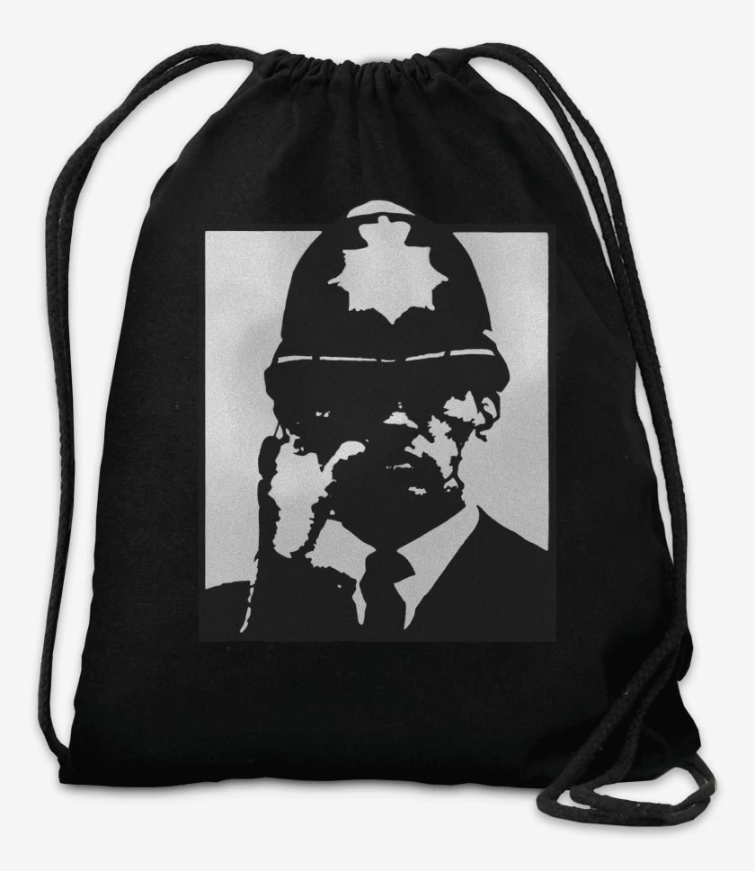 Mochila Negro de Police Bastard Doom