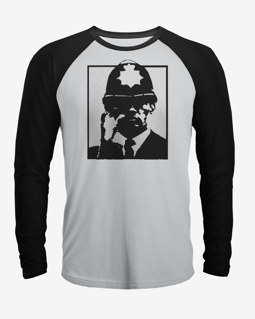 Polera Raglan Police Bastard Doom