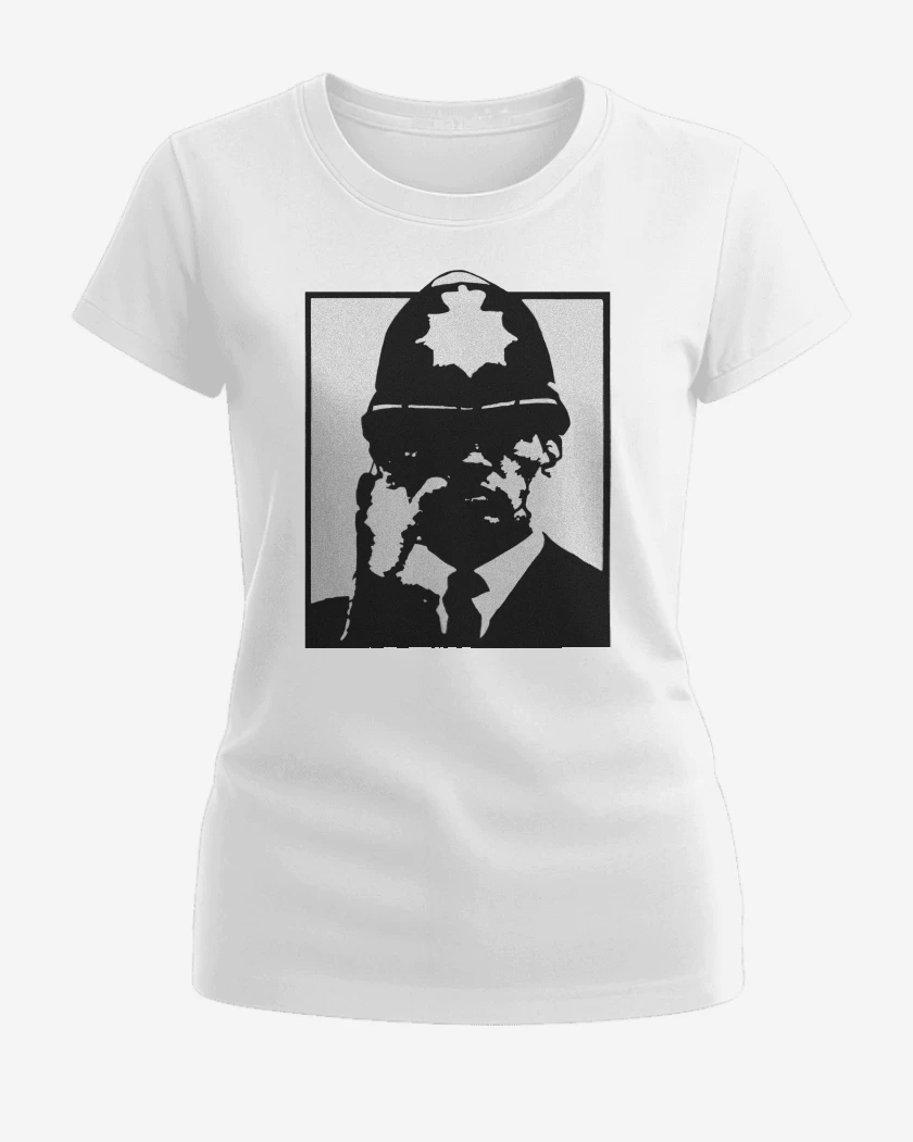 Polera de Mujer Blanco de Police Bastard Doom