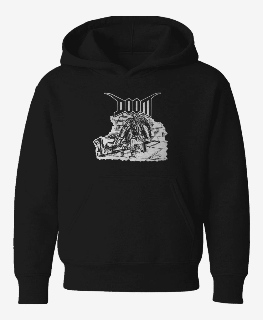 Poleron de niño Negro de Doom Crsut II