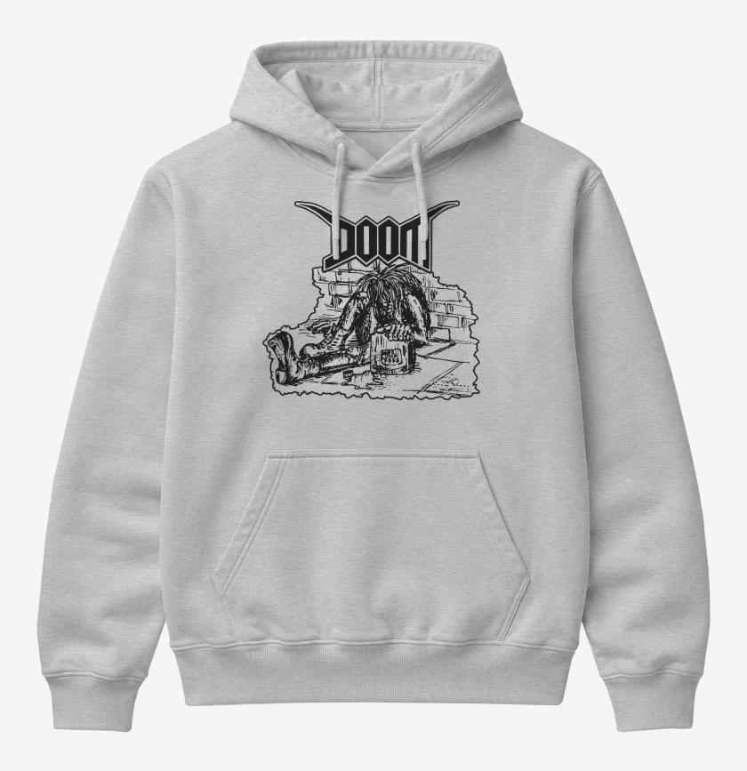 Poleron Canguro básico Doom Crsut II